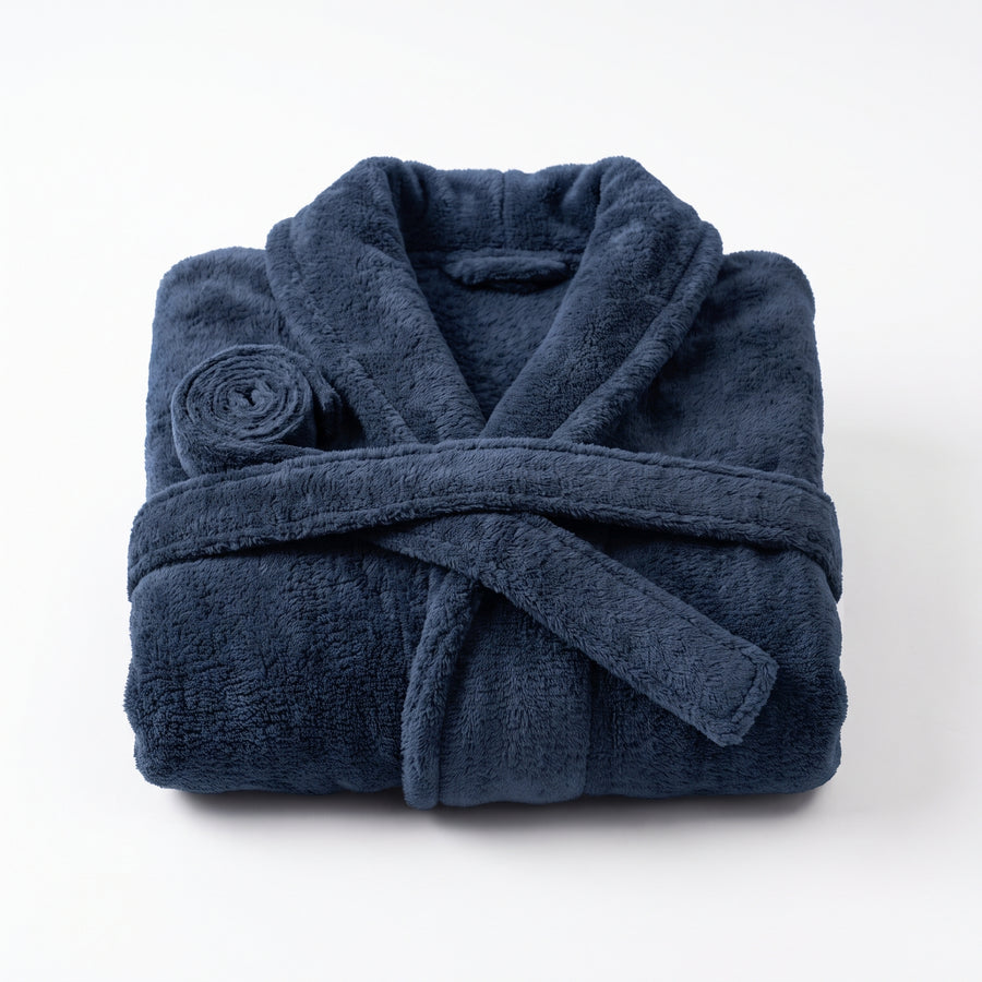 Peignoir Nuvéla bleu marine