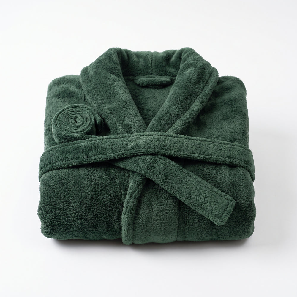 Peignoir Nuvéla vert forêt