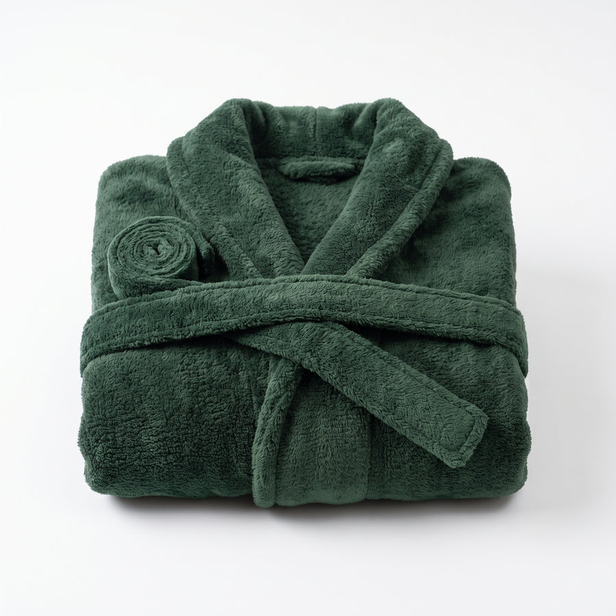 Peignoir Nuvéla vert forêt