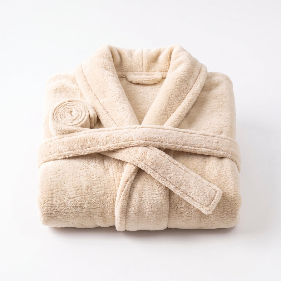 Peignoir Nuvéla beige amande