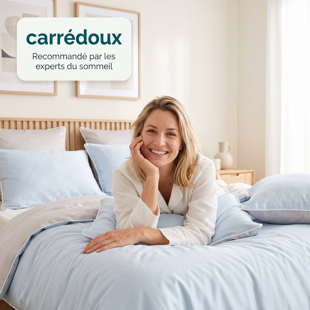 Couette rafraîchissante Borealys carrédoux