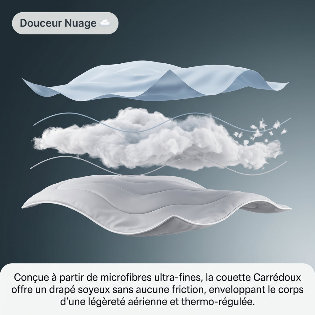Couette rafraîchissante Borealys carrédoux