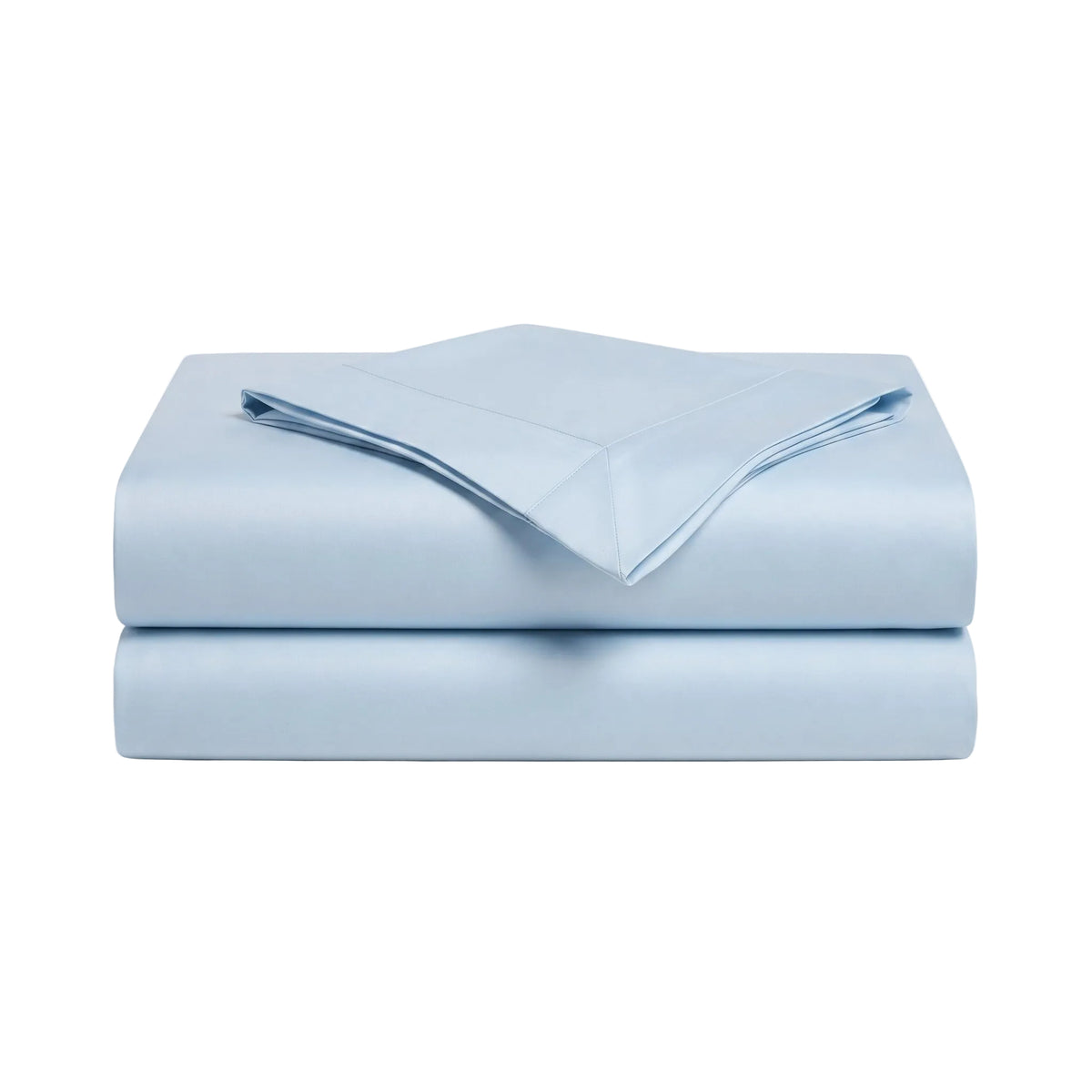 Parure de draps Vindora carrédoux, coloris bleu ciel